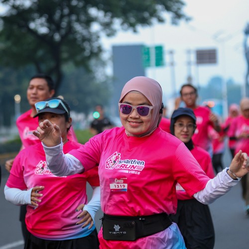 Race photo from SMARTFREN RUN 2026 VIBES