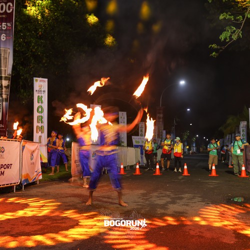 Race photo from BOGORUN 2026