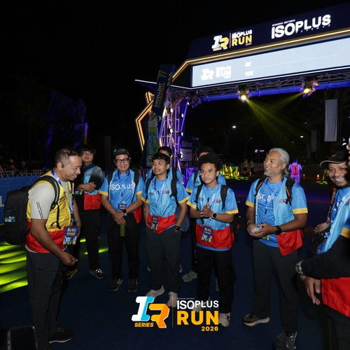 Race photo from ISOPLUS RUN 2026 - JAKARTA