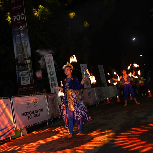 Race photo from BOGORUN 2026