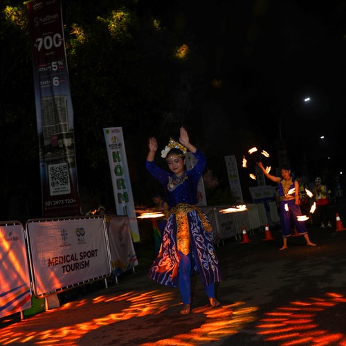 Race photo from BOGORUN 2026