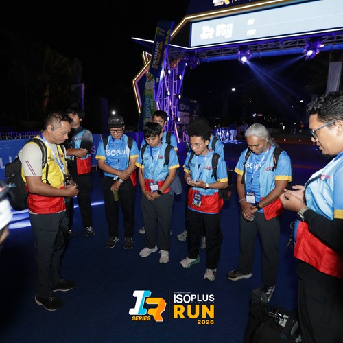 Race photo from ISOPLUS RUN 2026 - JAKARTA