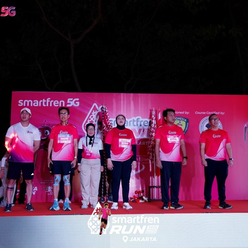 Race photo from SMARTFREN RUN 2026