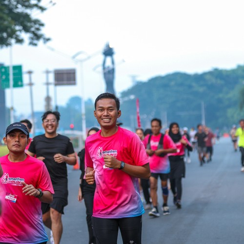 Race photo from SMARTFREN RUN 2026 VIBES
