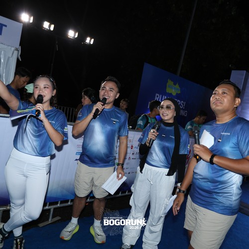 Race photo from BOGORUN 2026