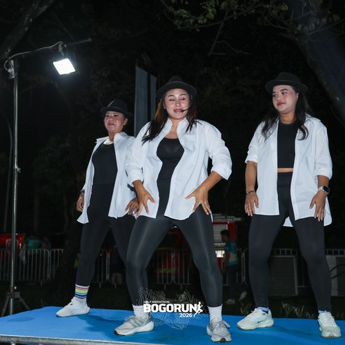 Race photo from BOGORUN 2026