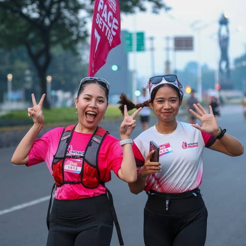 Race photo from SMARTFREN RUN 2026 VIBES
