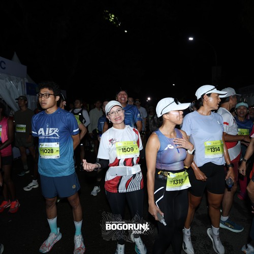 Race photo from BOGORUN 2026