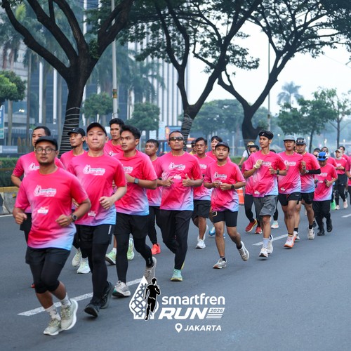 Race photo from SMARTFREN RUN 2026 VIBES