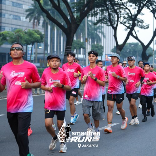 Race photo from SMARTFREN RUN 2026 VIBES