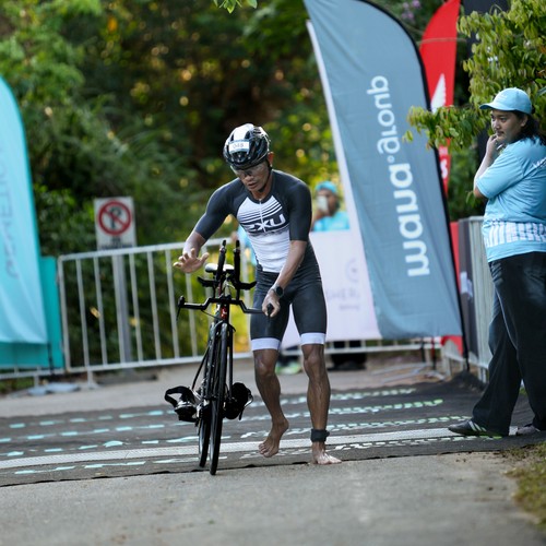 Race photo from Belitung Multisport Festival