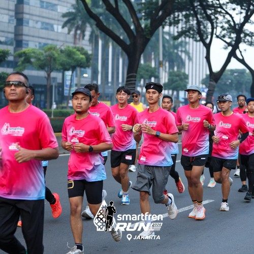 Race photo from SMARTFREN RUN 2026 VIBES