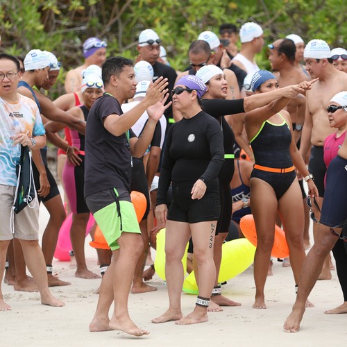 Race photo from Belitung Multisport Festival