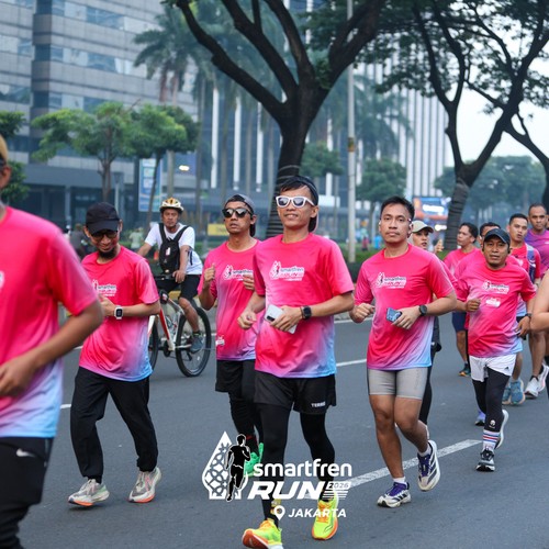Race photo from SMARTFREN RUN 2026 VIBES