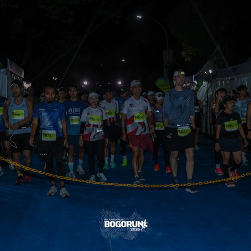 Race photo from BOGORUN 2026