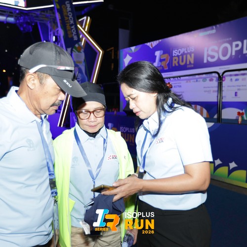 Race photo from ISOPLUS RUN 2026 - JAKARTA