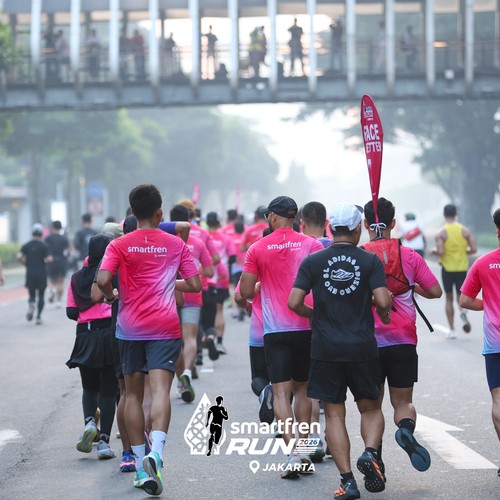 Race photo from SMARTFREN RUN 2026 VIBES