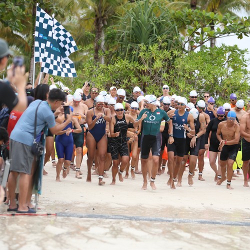 Race photo from Belitung Multisport Festival