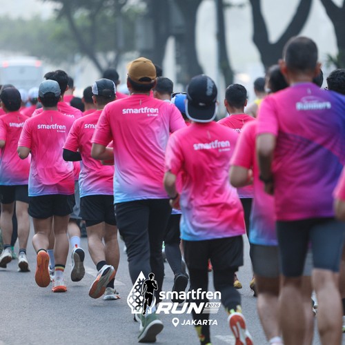 Race photo from SMARTFREN RUN 2026 VIBES