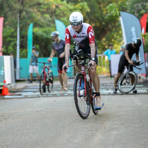 Race photo from Belitung Multisport Festival