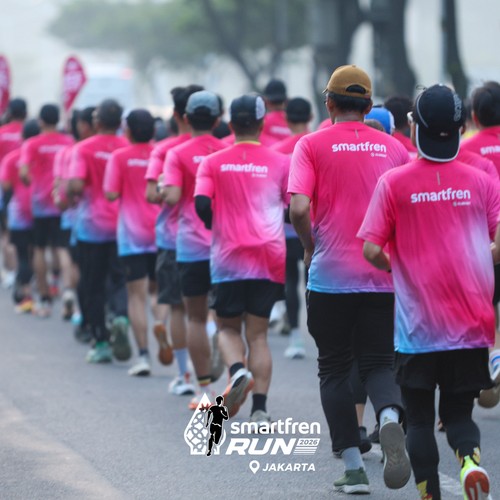 Race photo from SMARTFREN RUN 2026 VIBES