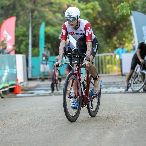 Race photo from Belitung Multisport Festival