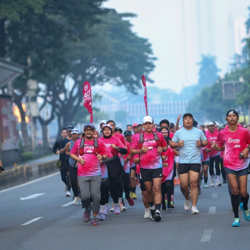 Race photo from SMARTFREN RUN 2026 VIBES