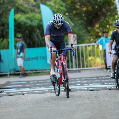 Race photo from Belitung Multisport Festival
