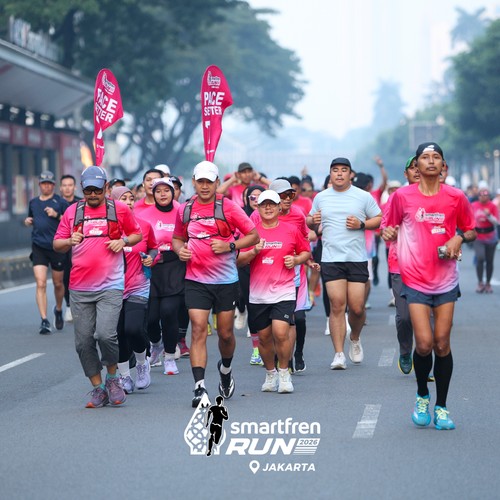 Race photo from SMARTFREN RUN 2026 VIBES
