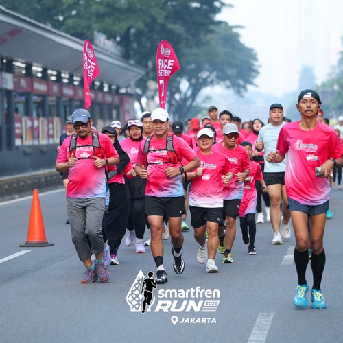 Race photo from SMARTFREN RUN 2026 VIBES