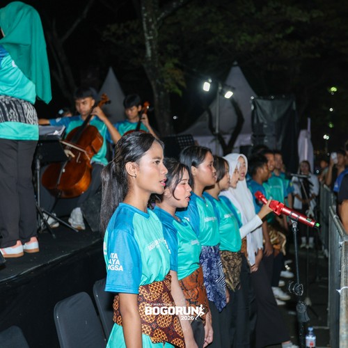Race photo from BOGORUN 2026