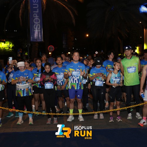 Race photo from ISOPLUS RUN 2026 - JAKARTA