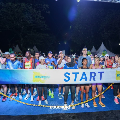 Race photo from BOGORUN 2026