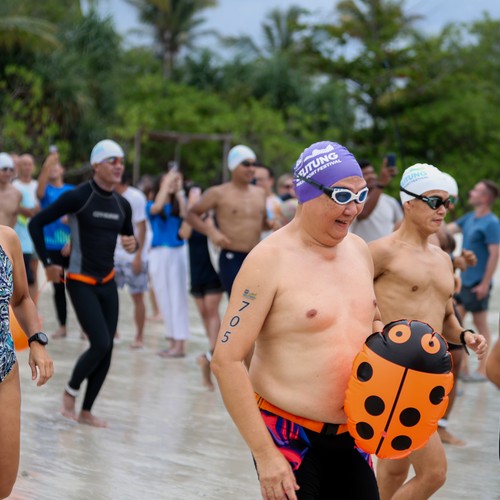 Race photo from Belitung Multisport Festival
