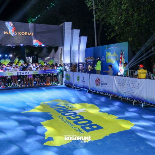 Race photo from BOGORUN 2026