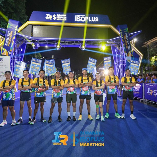 Race photo from SURABAYA ISOPLUS MARATHON 2026