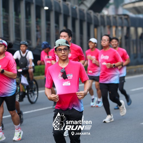 Race photo from SMARTFREN RUN 2026 VIBES