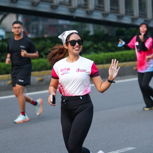 Race photo from SMARTFREN RUN 2026 VIBES