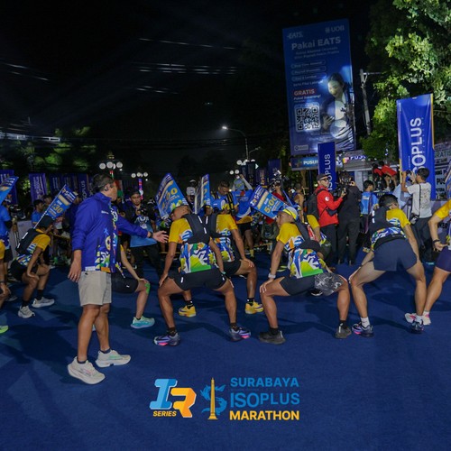 Race photo from SURABAYA ISOPLUS MARATHON 2026
