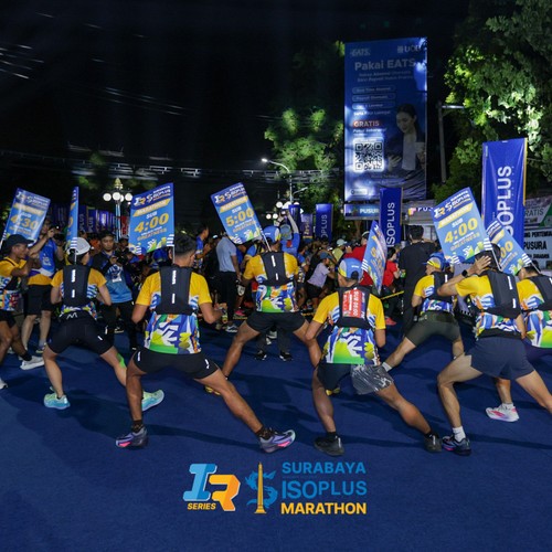 Race photo from SURABAYA ISOPLUS MARATHON 2026