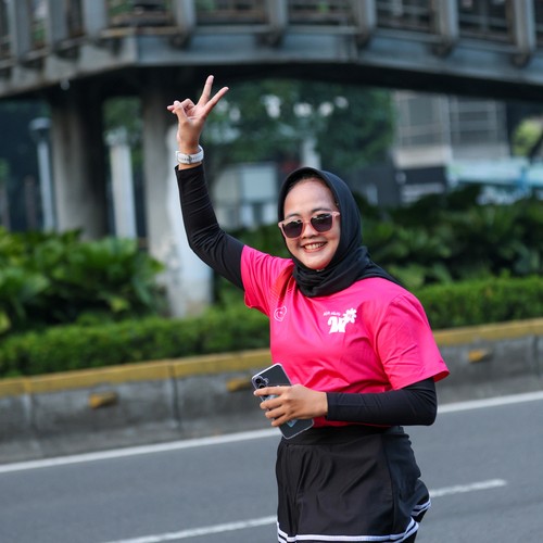 Race photo from SMARTFREN RUN 2026 VIBES