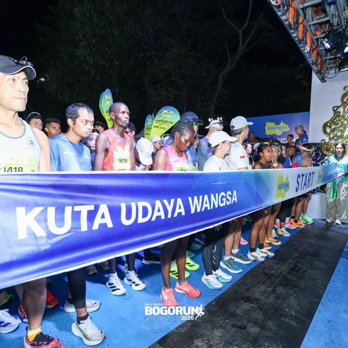 Race photo from BOGORUN 2026