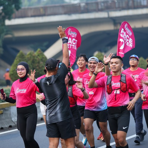 Race photo from SMARTFREN RUN 2026 VIBES