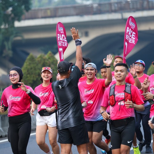 Race photo from SMARTFREN RUN 2026 VIBES