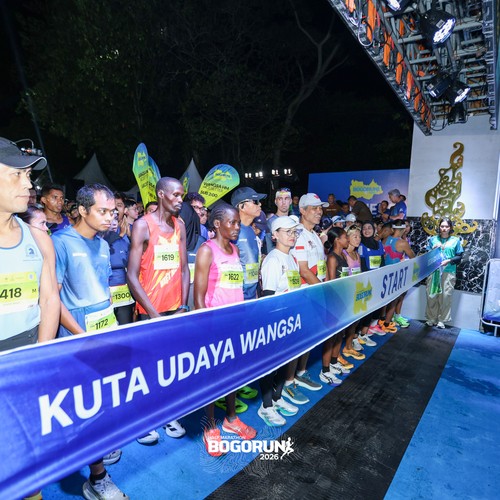 Race photo from BOGORUN 2026