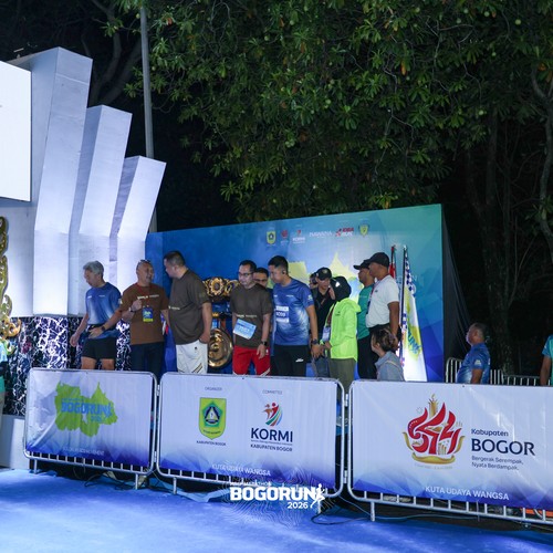 Race photo from BOGORUN 2026