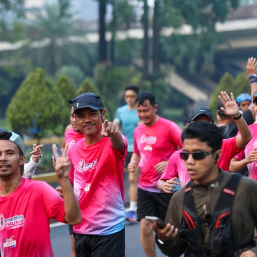 Race photo from SMARTFREN RUN 2026 VIBES