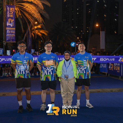 Race photo from ISOPLUS RUN 2026 - JAKARTA