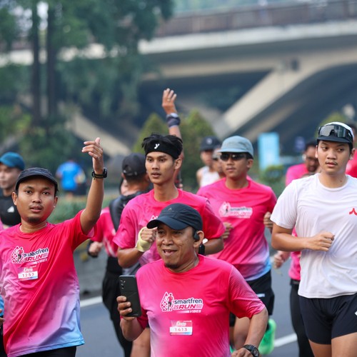Race photo from SMARTFREN RUN 2026 VIBES