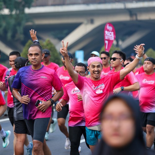 Race photo from SMARTFREN RUN 2026 VIBES